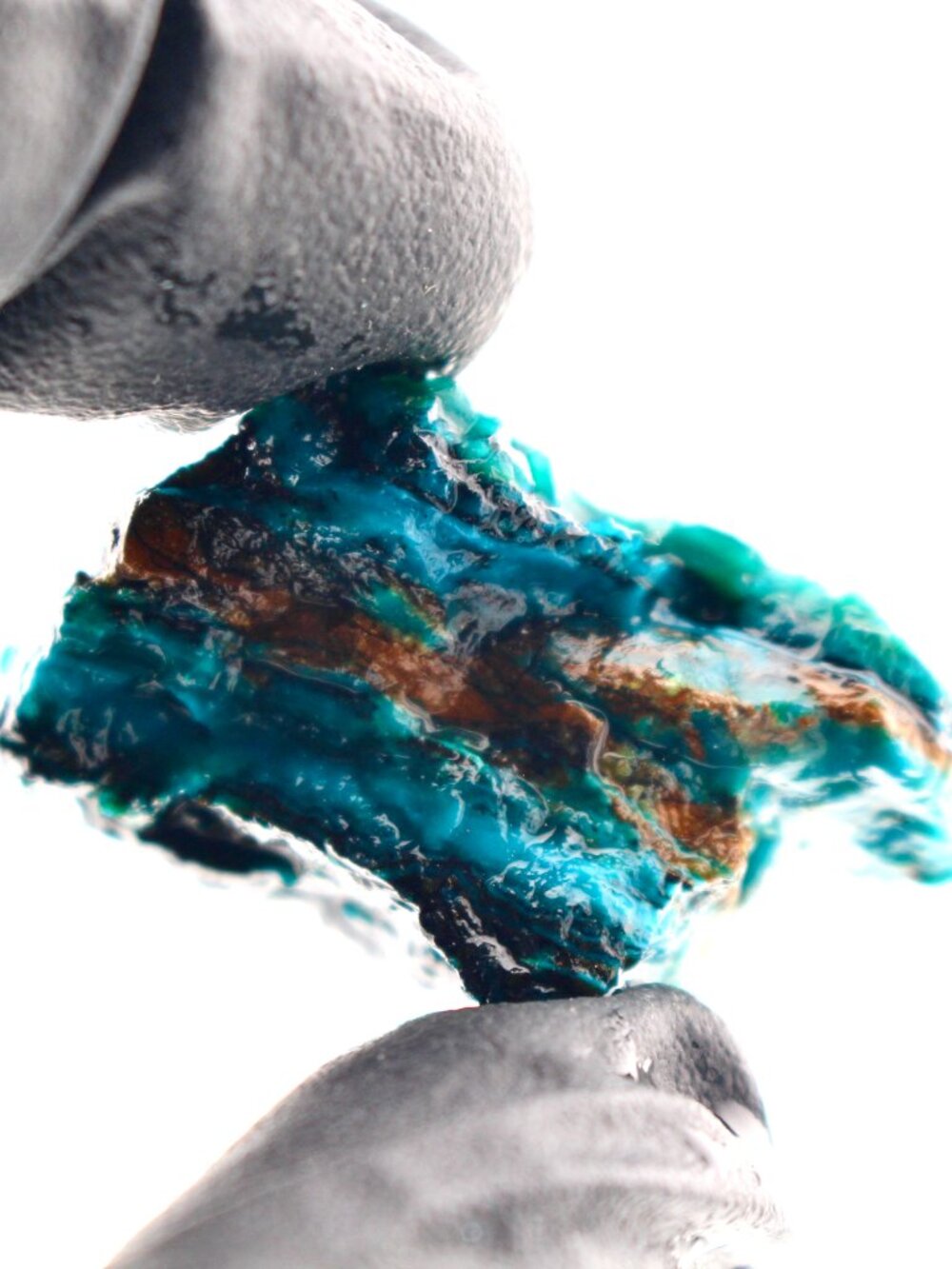 Chrysocolla Blue Rock Stone Cab Cabbing Rough Raw Natural from Namibia 10.6g